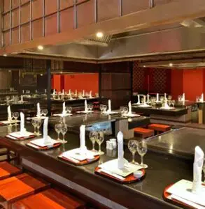 Samurai Asian restaurant at Iberostar Rose Hall Beach