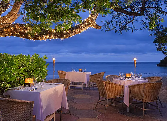 Beach Grill & Bella Vista at Couples Sans Souci