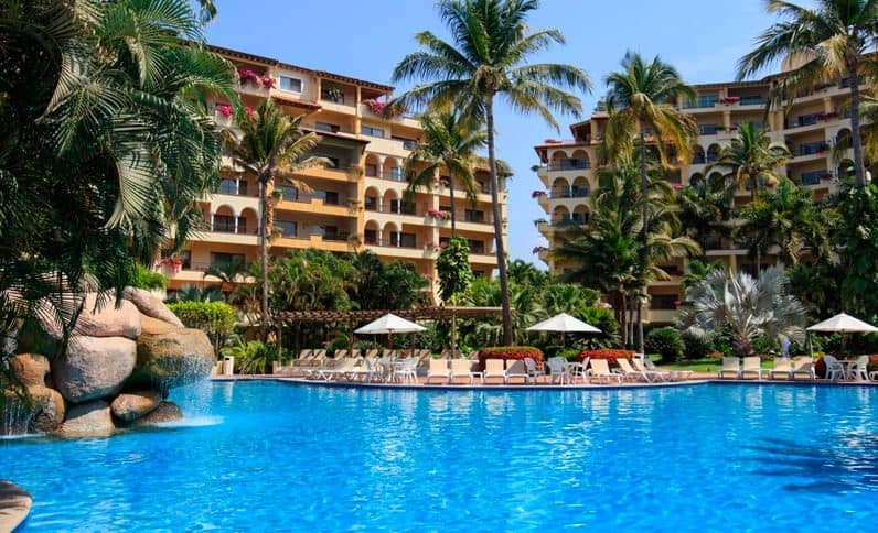 Velas Vallarta pool area