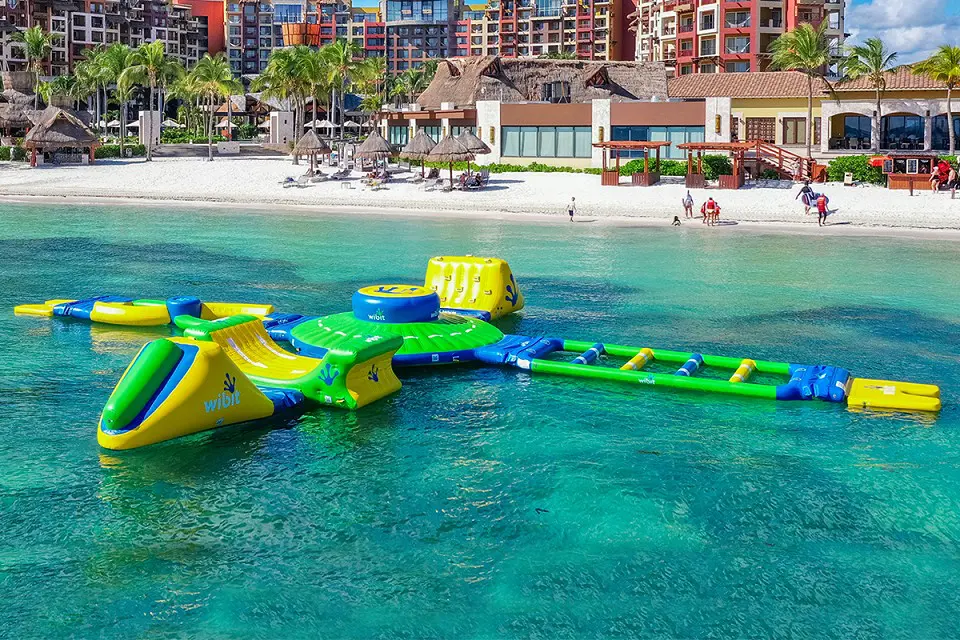 Inflatable Aqua Park Villa del Palmar Cancun