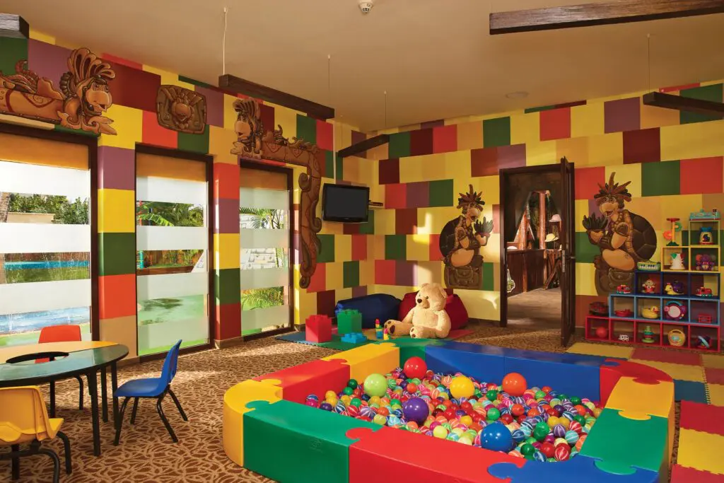 Dreams Riviera Cancun Resort and Spa Explorer Kids Club Toddlers Area