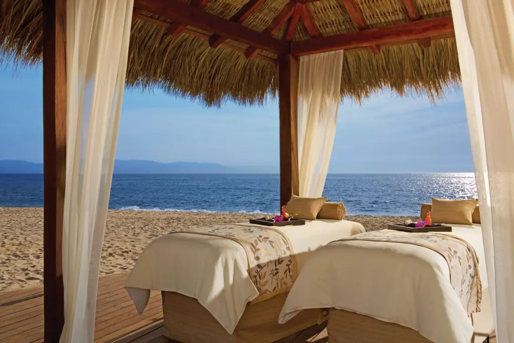 Dreams Vallarta Bay Resort Spa SPA Massage Cabin Sea