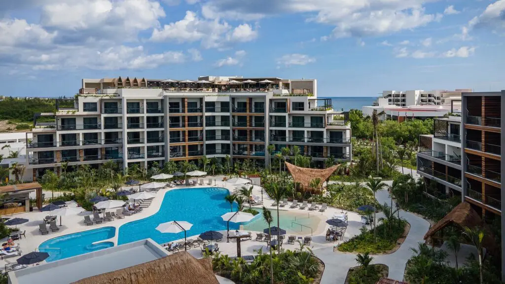 Ventus Ha at Marina El Cid_main pool aerial view